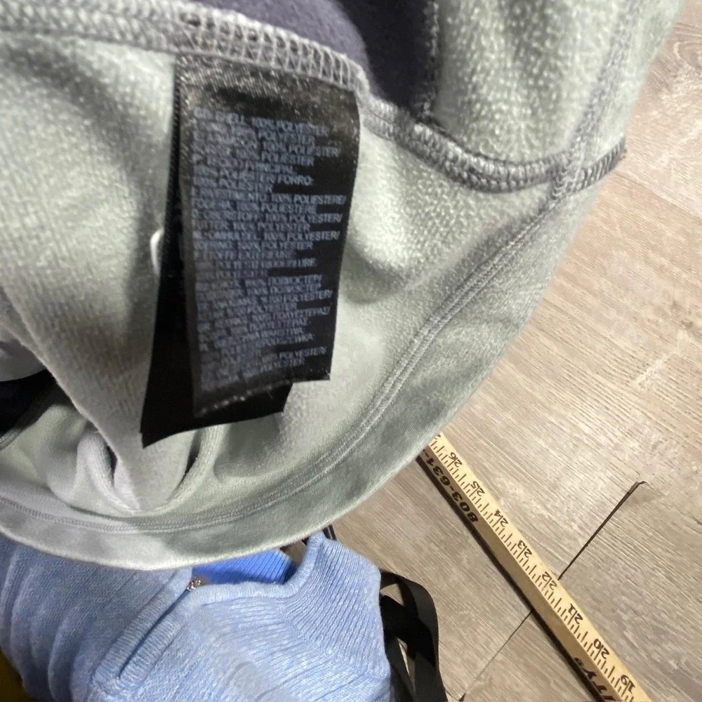 The‎ North Face Jacket Mens Medium Gray Colorblock Softshell Full Zip Hiking